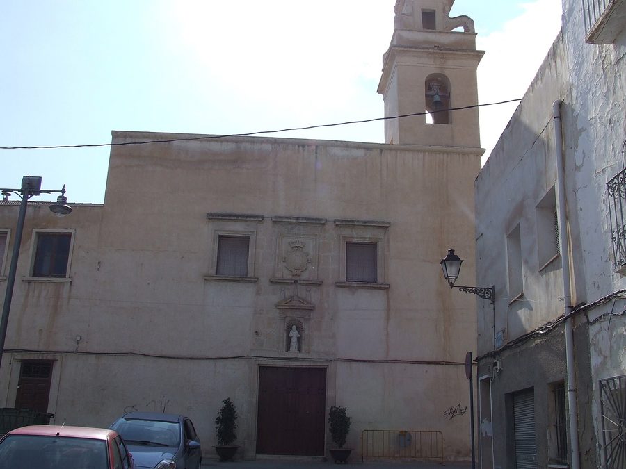 El convento de San Francisco de Mutxamel, con su espadaña